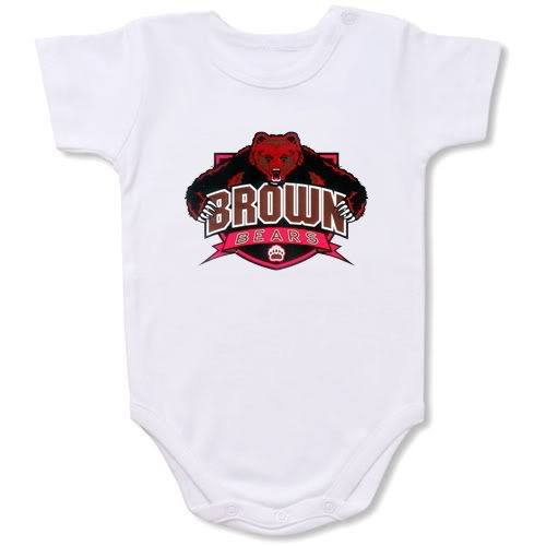 Brown Bears Baby Bodysuit Creeper #01